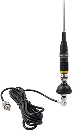 Vectorcom S327N Antennen-Set Mobile Antenne für 10-Meter-Band und CB mit 3 m RG58 Koaxialkabel mit PL259 Stecker, geeignet für CB-Funk und 10 Meter-Band