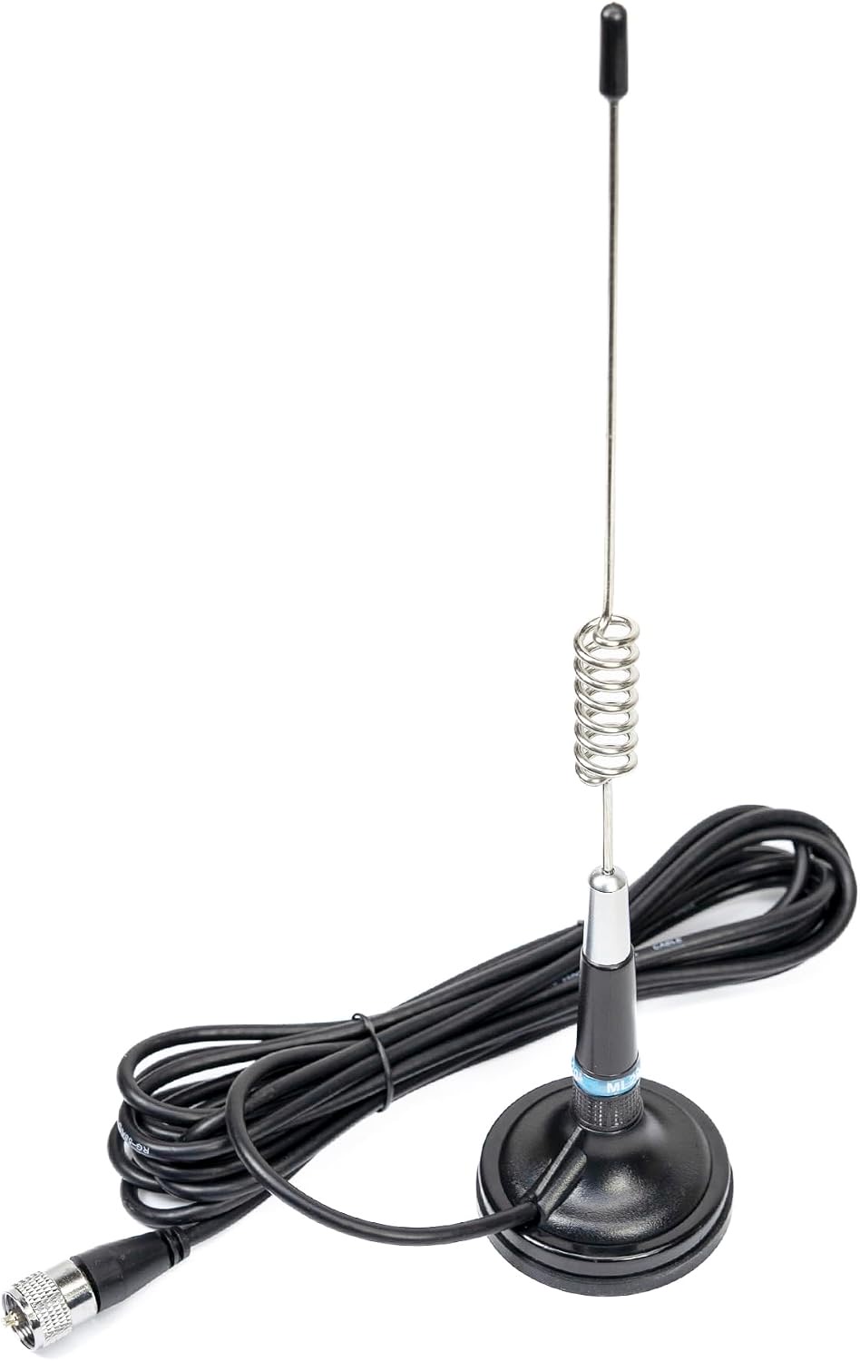 CB Antenne PNI ML29, Länge 29 cm, mit mitgeliefertem Magnet Ø 70 mm, RG58 Kabel