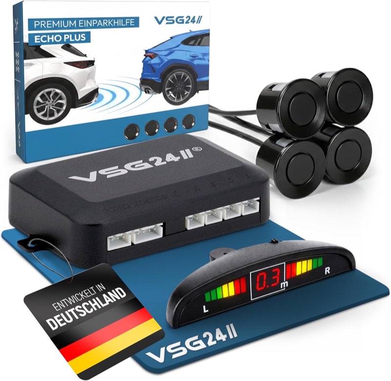VSG24 Einparkhilfe 4 Sensoren Display