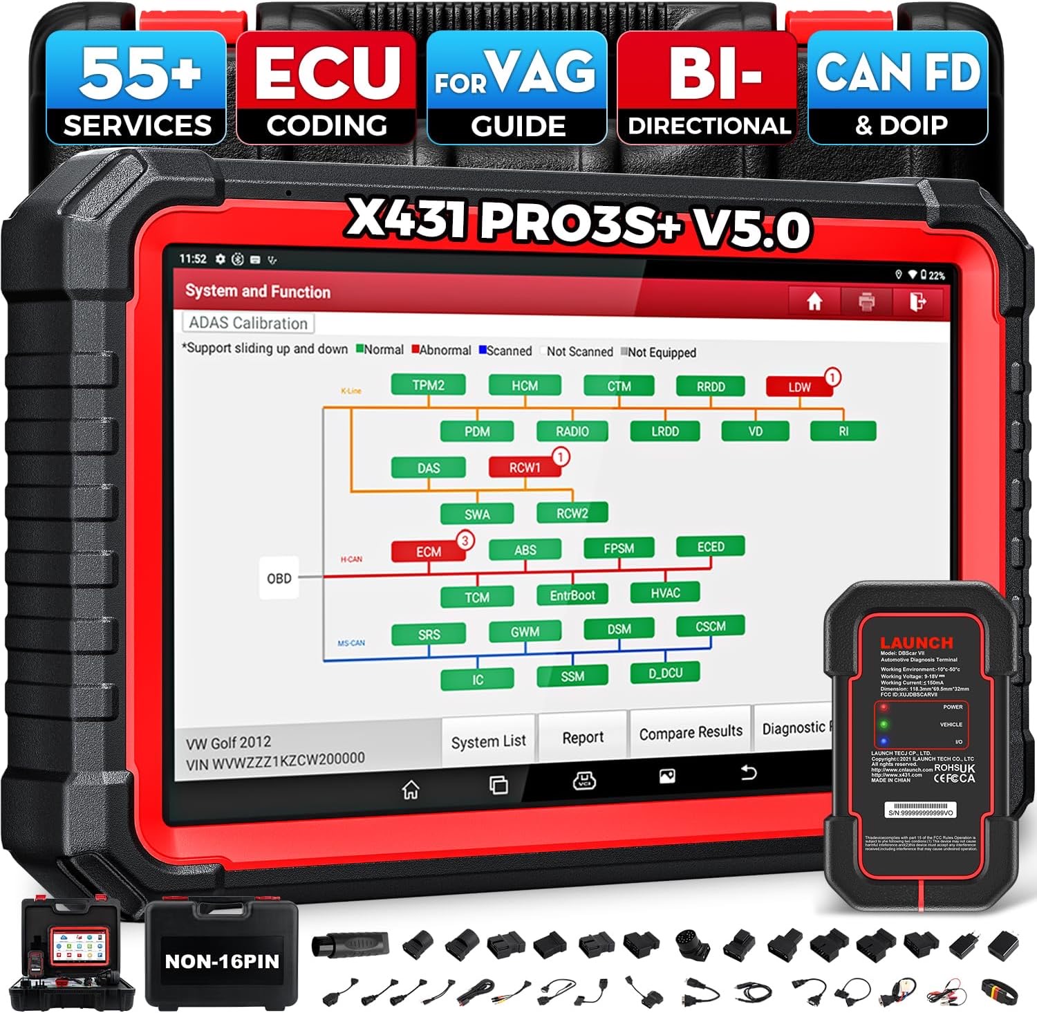 Launch X431 PRO3S+ V5.0
