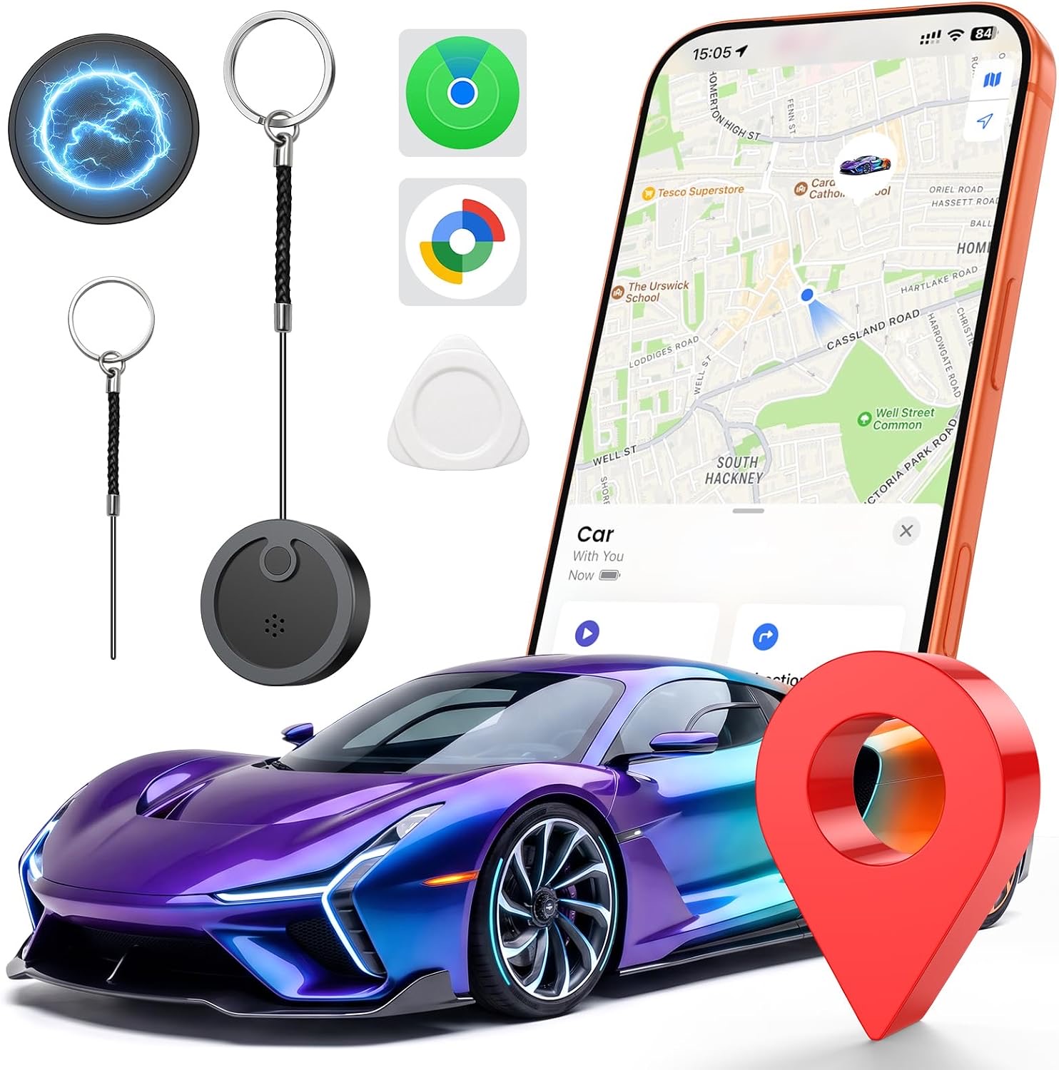 Tkimat Mini-GPS-Tracker Magnet