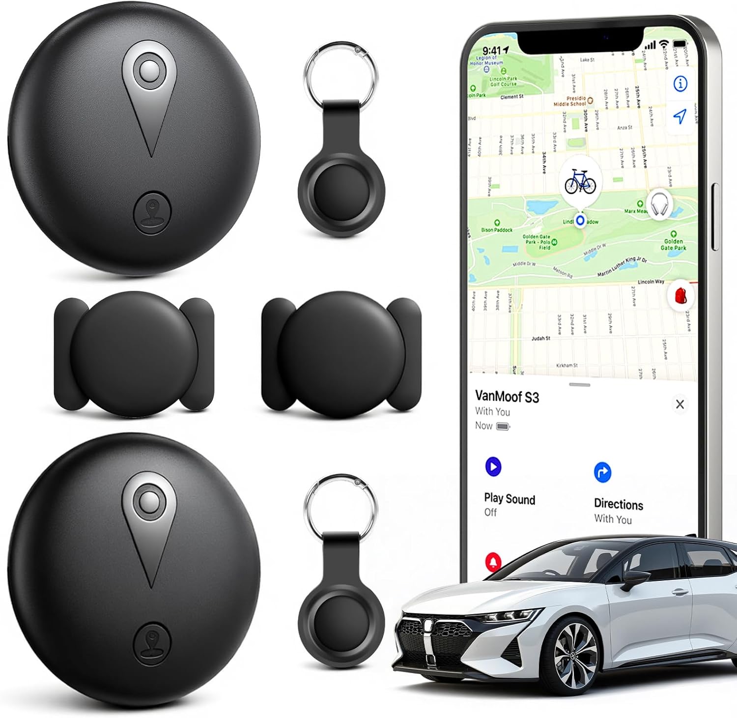 Lizoak Mini-GPS-Tracker Magnet