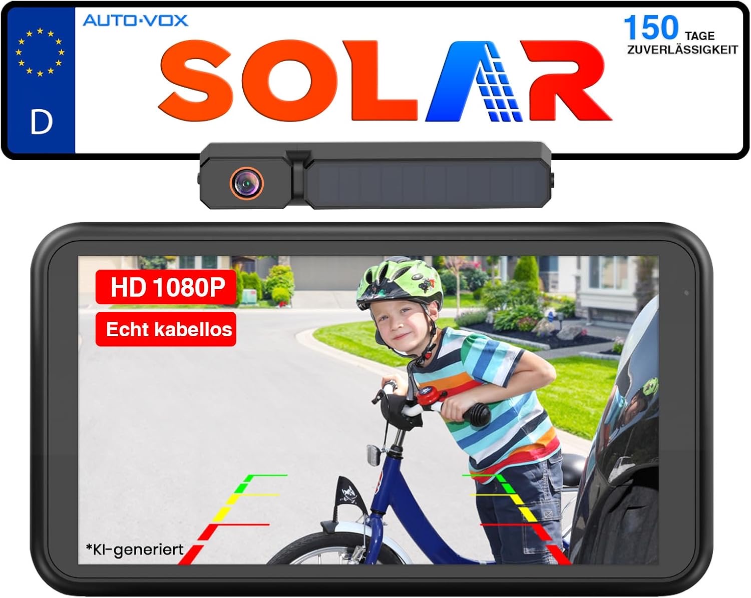 AUTO-VOX AUTO-VOX SOLAR3A Plus, 5″