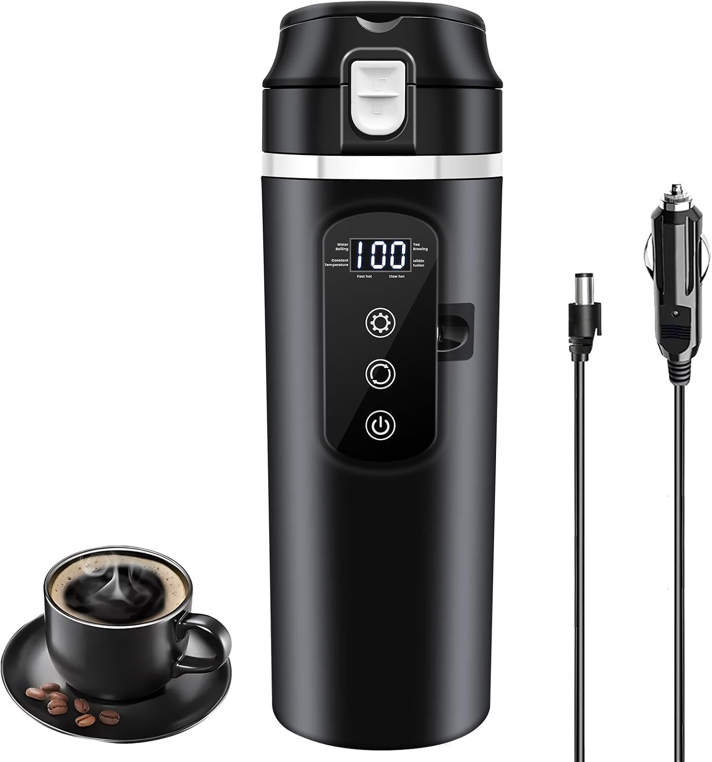 Rauwseul Rauwseul Auto-Wasserkocher 400 ml 12/24 V