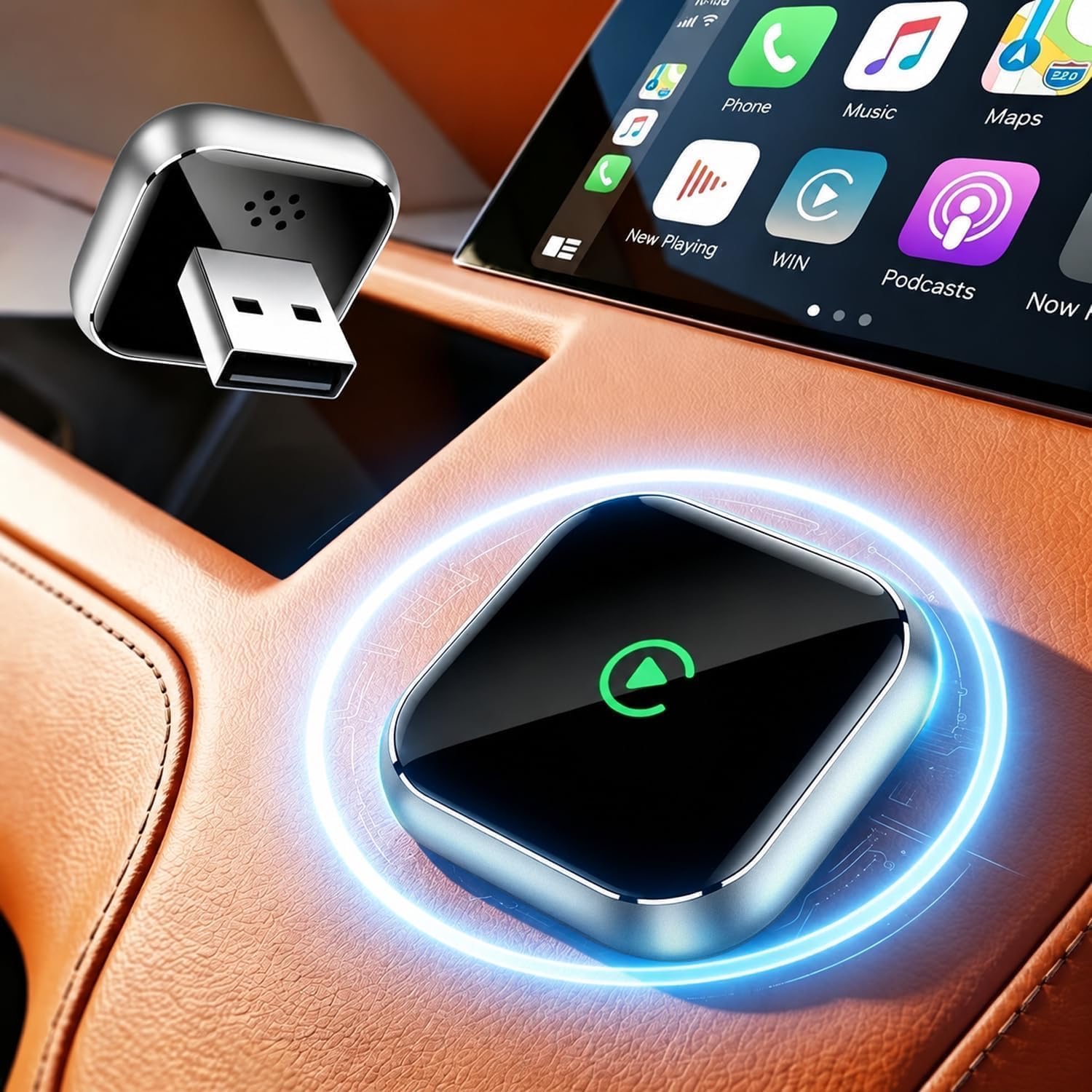 QINOJA Wireless-CarPlay-Adapter