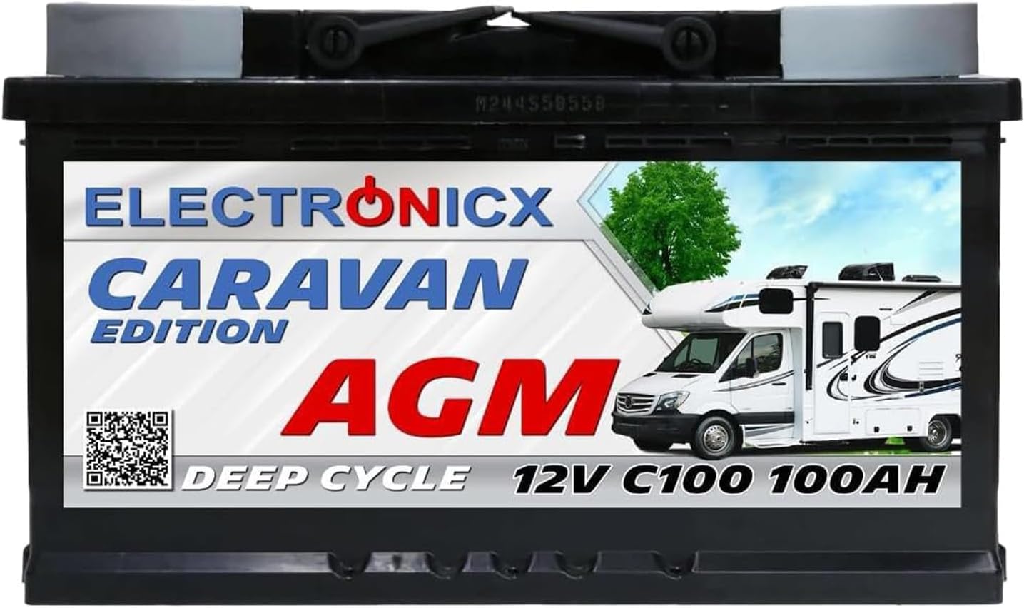 Electronicx Caravan-2-100AH 12V 100Ah