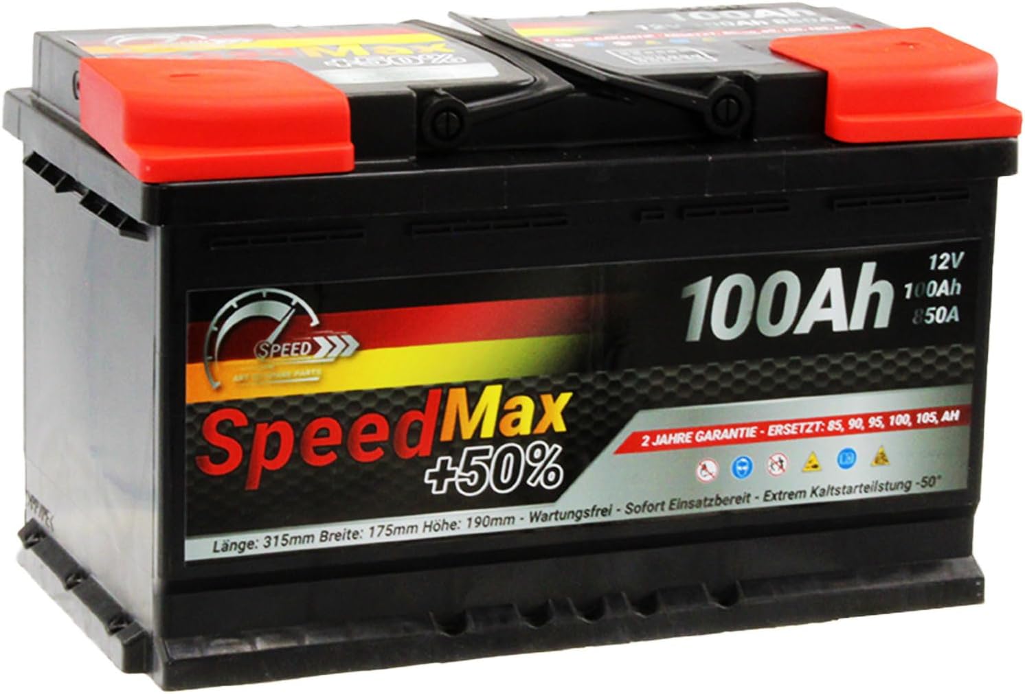 SMC Speed Max L4100MAX 100Ah 850A