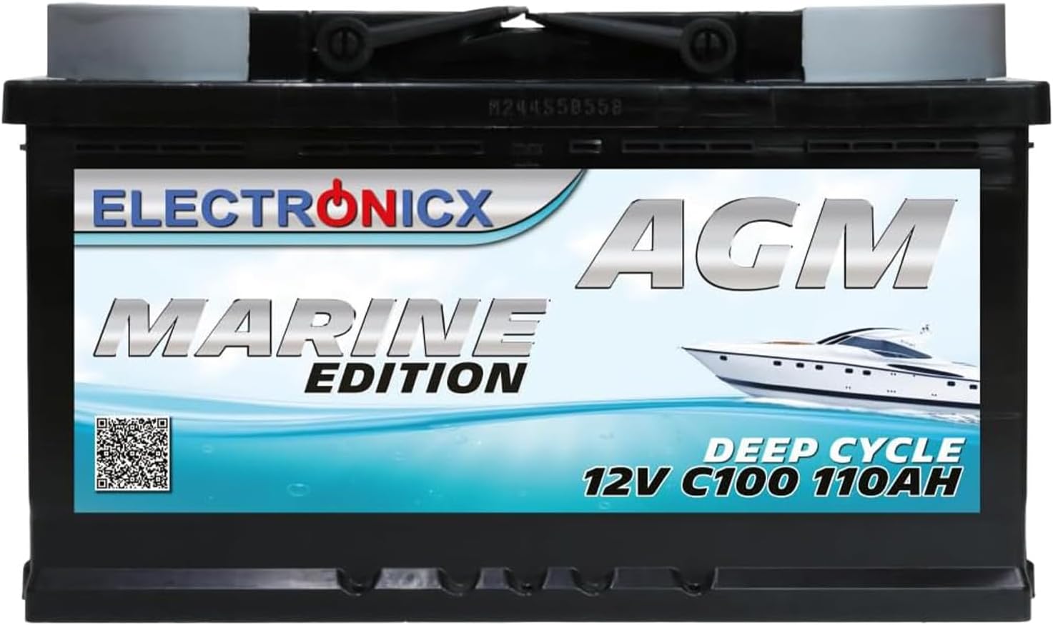 Electronicx AGM Marine 12V 110Ah