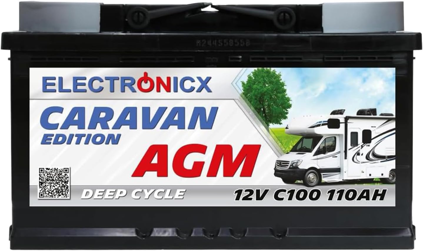 Electronicx AGM Caravan Edition 12V 110Ah