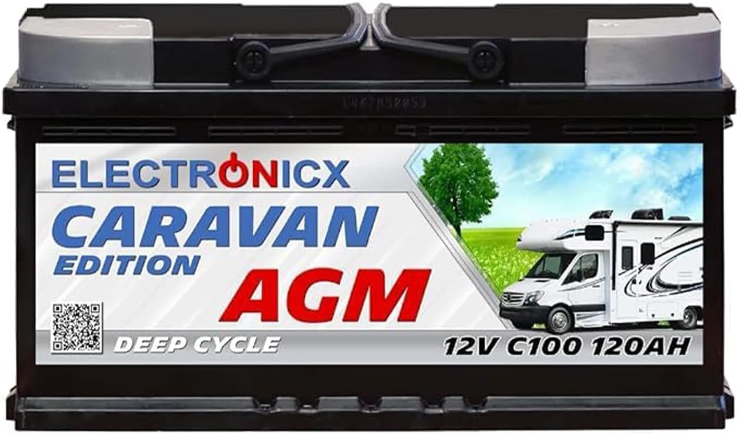 Electronicx Caravan Deep Cycle 120Ah