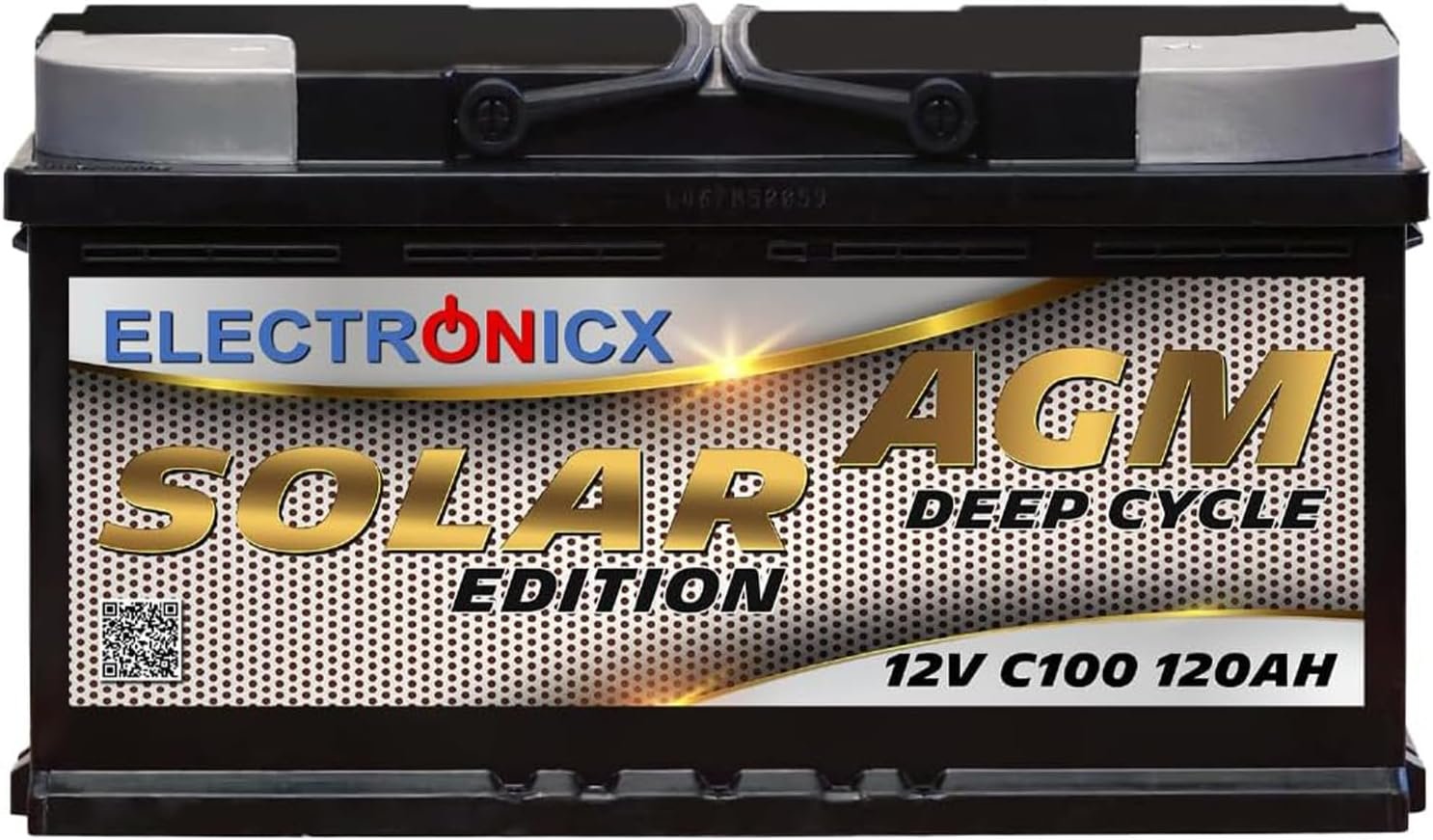 Electronicx Solar Edition 120Ah – Testsieger AGM-Batterie 120Ah