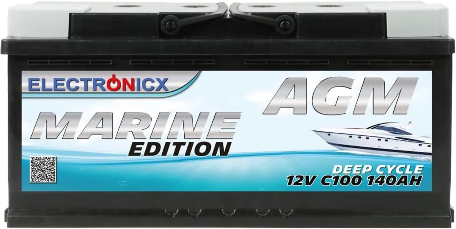 Electronicx AGM Marine 12V 140Ah