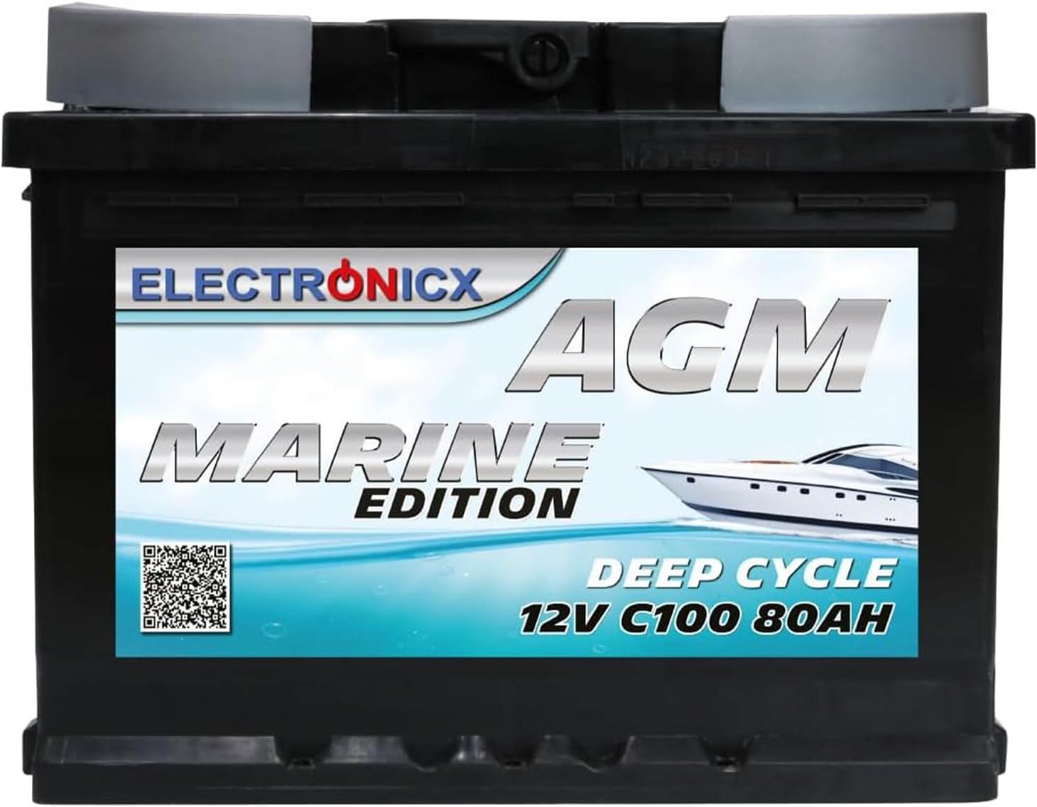 Electronicx AGM 80 Ah Solar