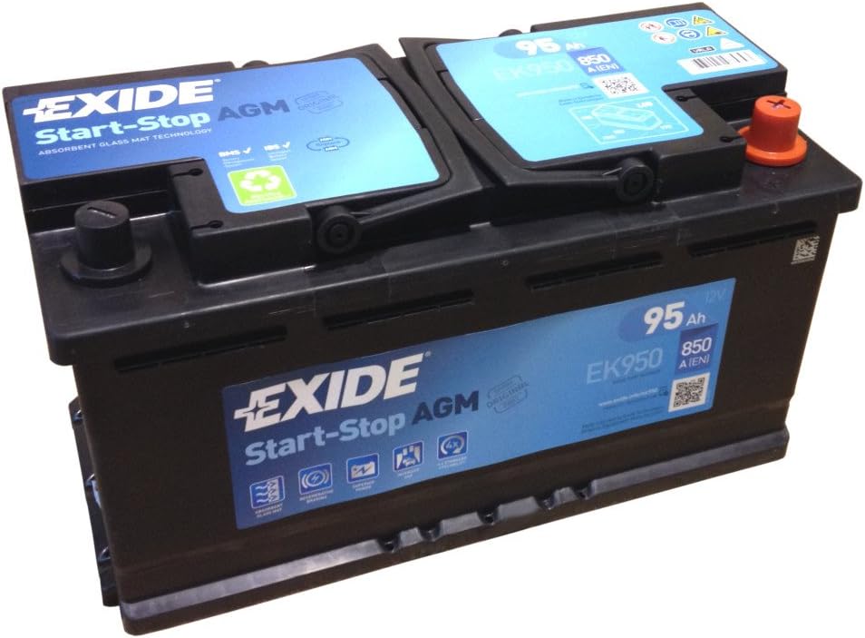 Exide EK950 AGM 95Ah, Angabe 2014/15