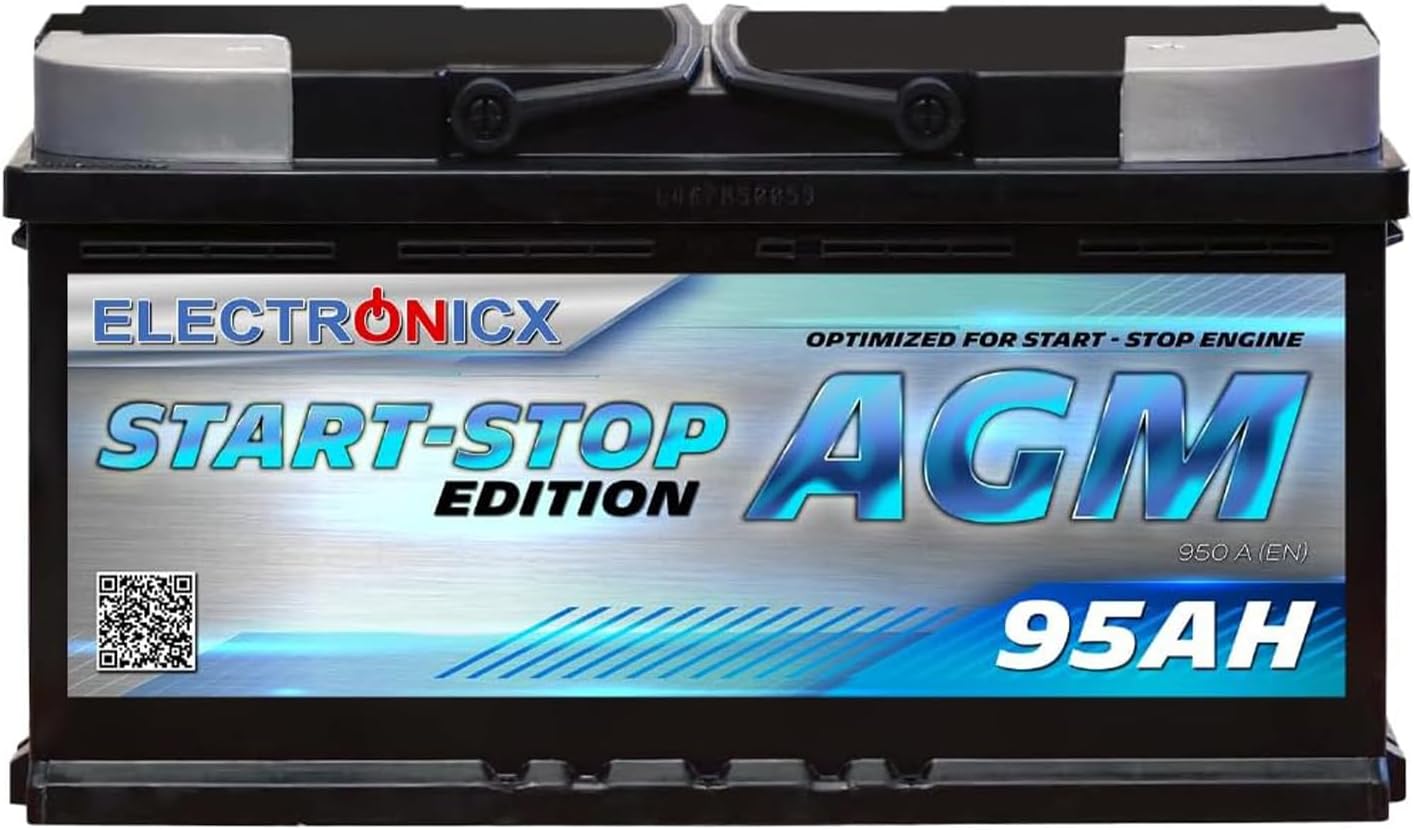Electronicx AGM Autobatterie 95Ah
