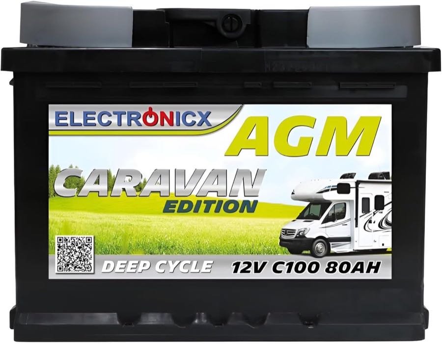 Electronicx AGM Caravan 80 Ah