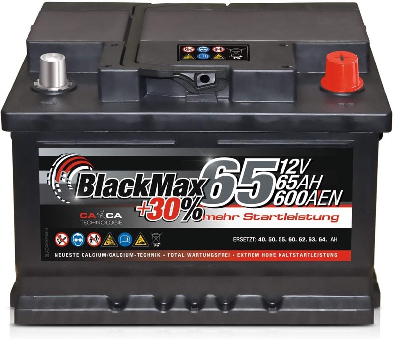 BlackMax 65 Ah 600 A EN