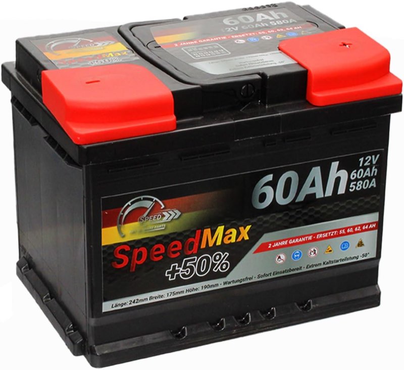 SMC Speed Max L2 60 Ah 580 A