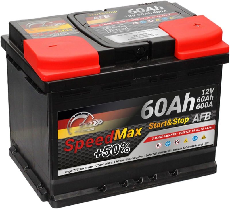 SMC Speed Max AFB 60 Ah