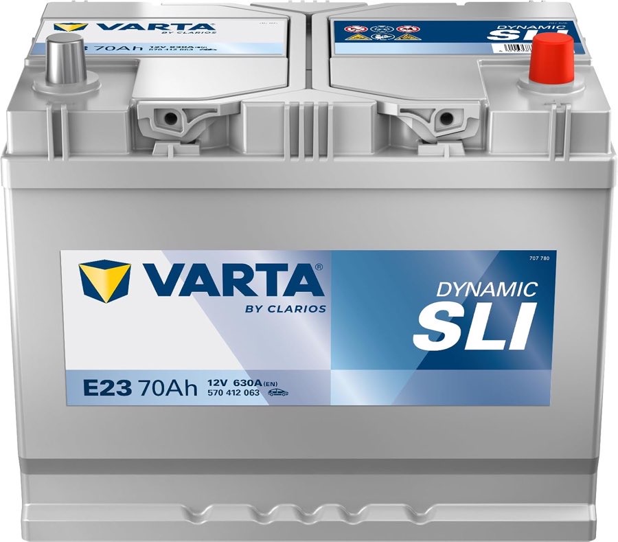 VARTA Blue Dynamic E23 70 Ah 630 A