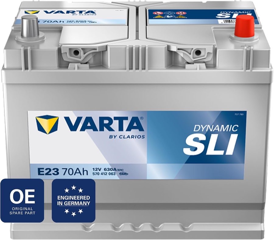 VARTA Dynamic SLI E23 70 Ah 630 A