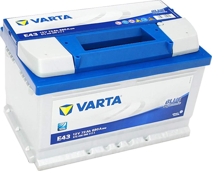 VARTA Blue Dynamic E43 72 Ah – Testsieger Autobatterie 72 Ah