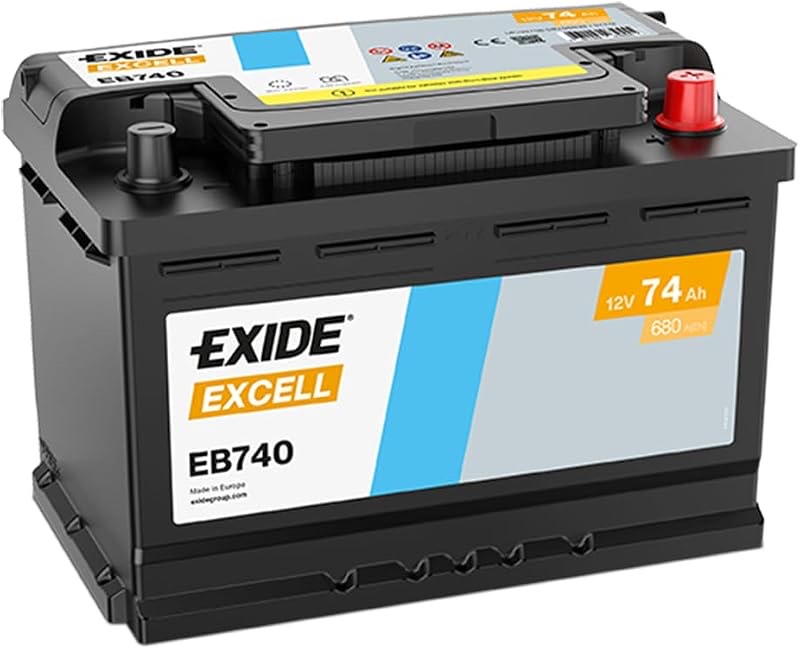 Exide EB740 Excell 74Ah 680A