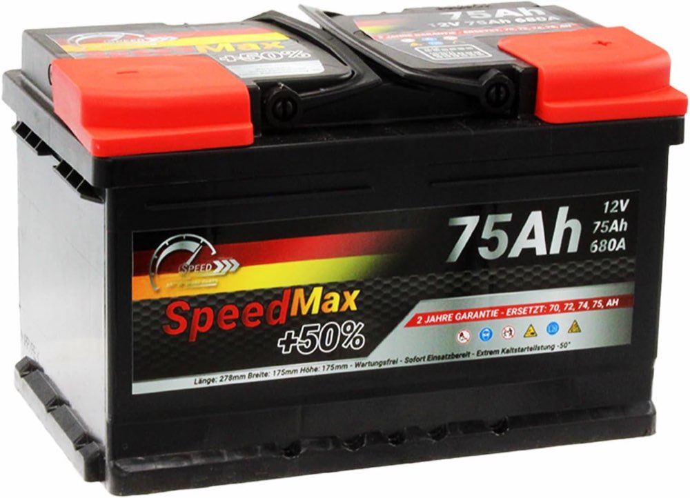 SMC Speed Max L3B75MAX 75 Ah