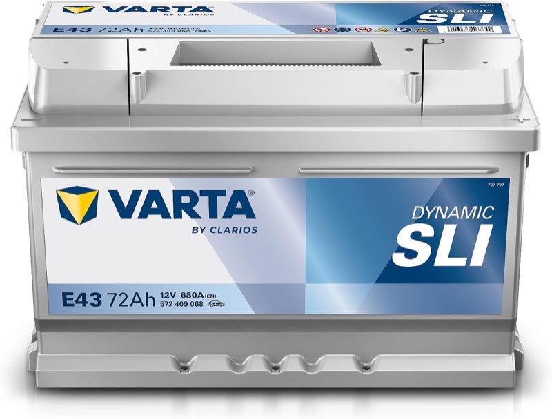 VARTA Automotive DYNAMIC SLI (E43) 12V 72Ah 680A