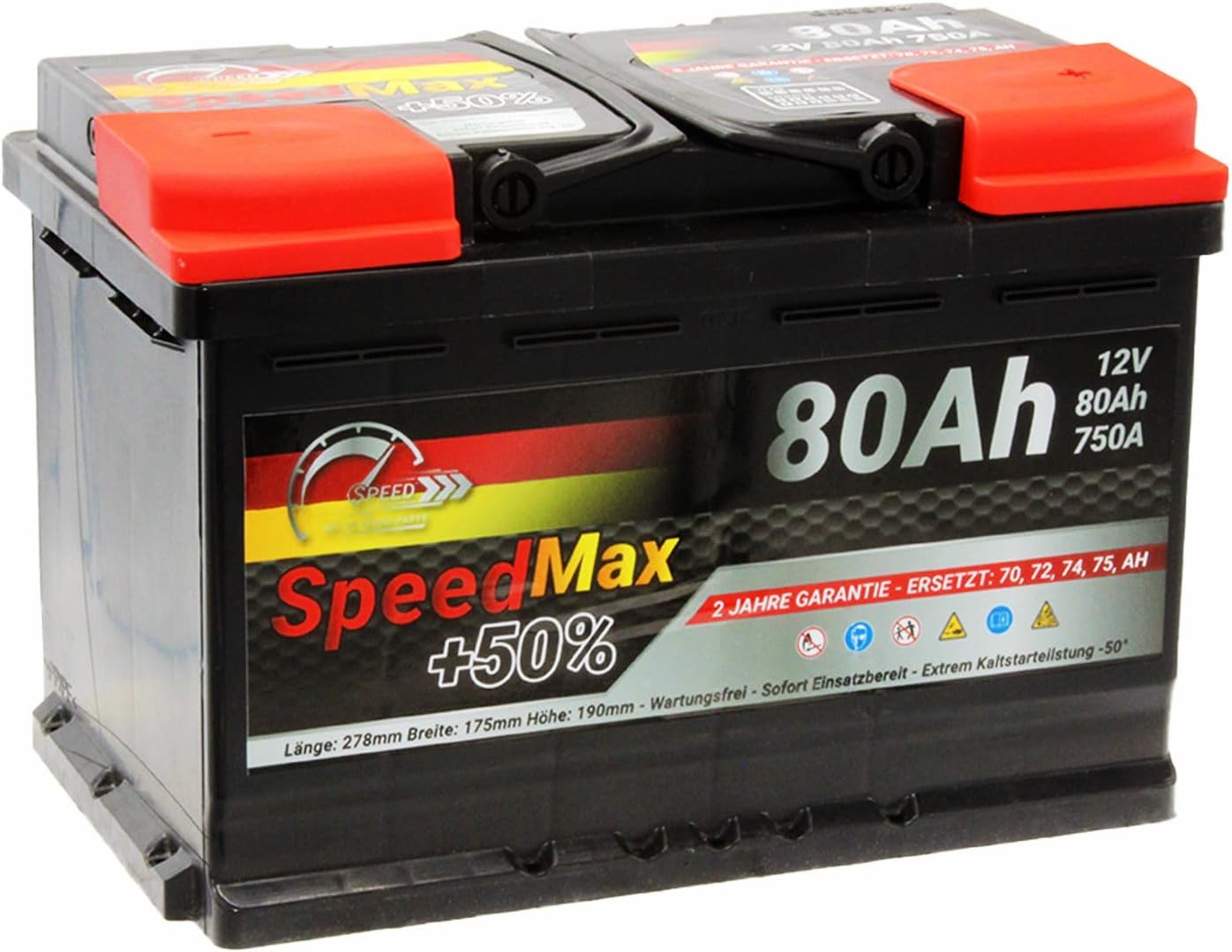 SMC Speed Max ersetzt 80 Ah