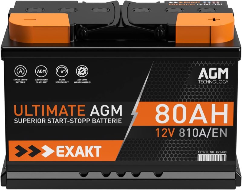 Exakt AGM 80 Ah