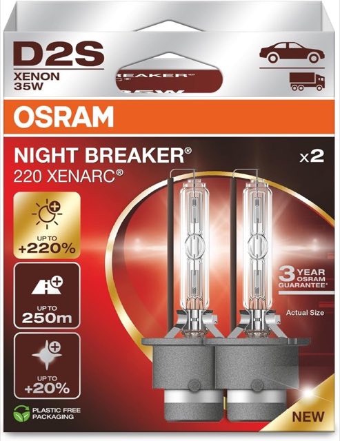 Osram Osram Night Breaker 220 D2S, 2 Stück