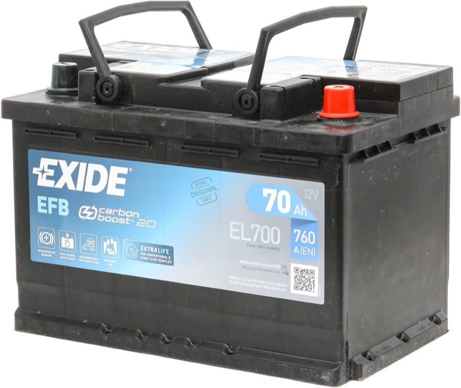 Exide Exide EL700 EFB 70 Ah