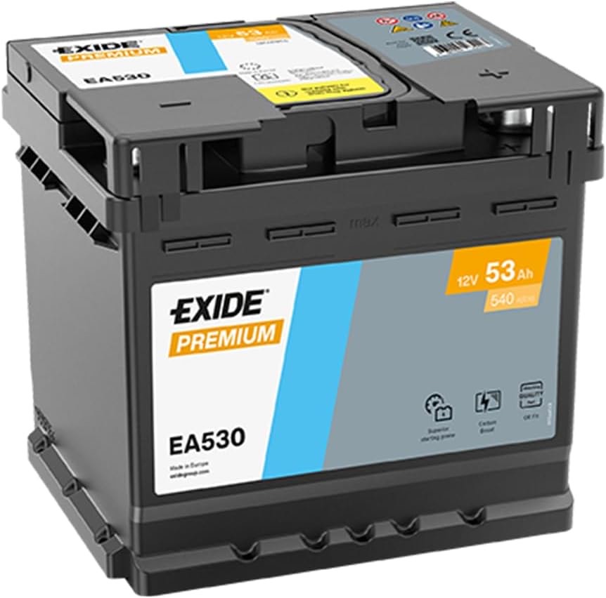 Exide EA530 53 Ah – Testsieger Exide-Batterie