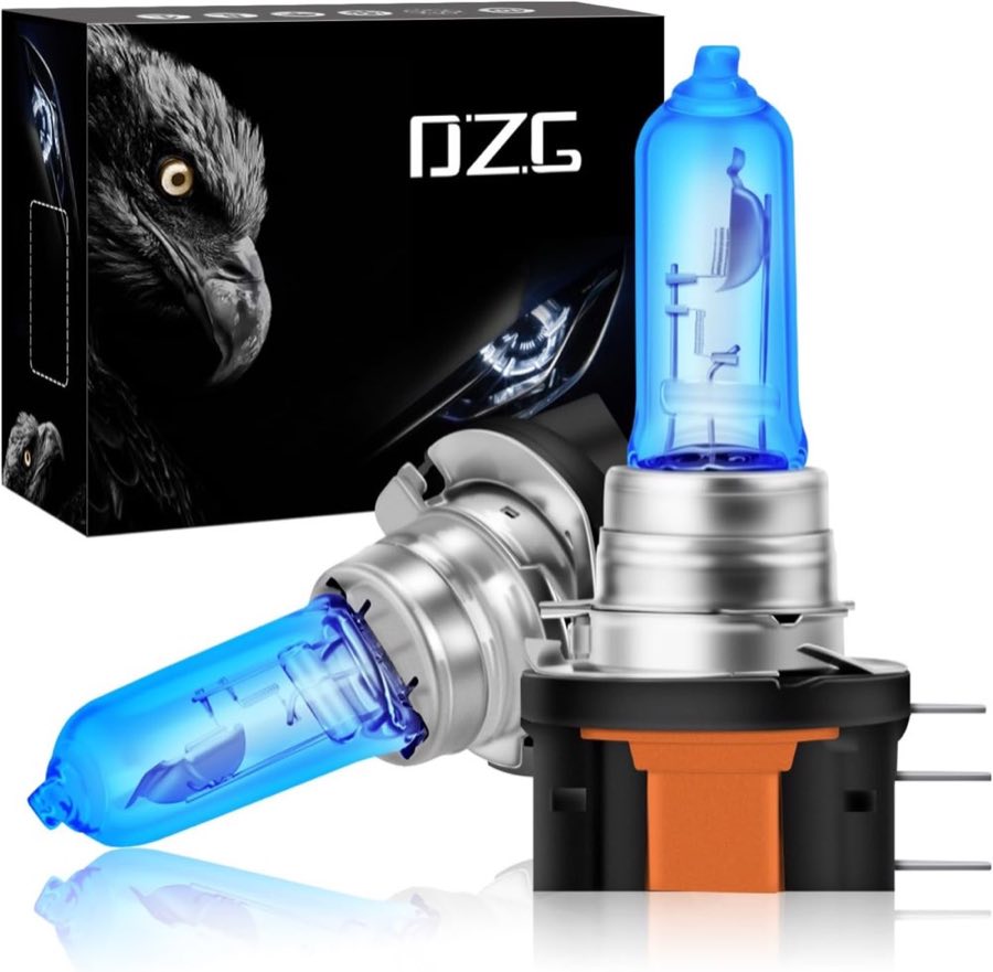 DZG - H15 Halogen Glühbirnen - 12V 15/55W Scheinwerfer Tagfahrlicht DRL Lampen 4300K, 2 Stück