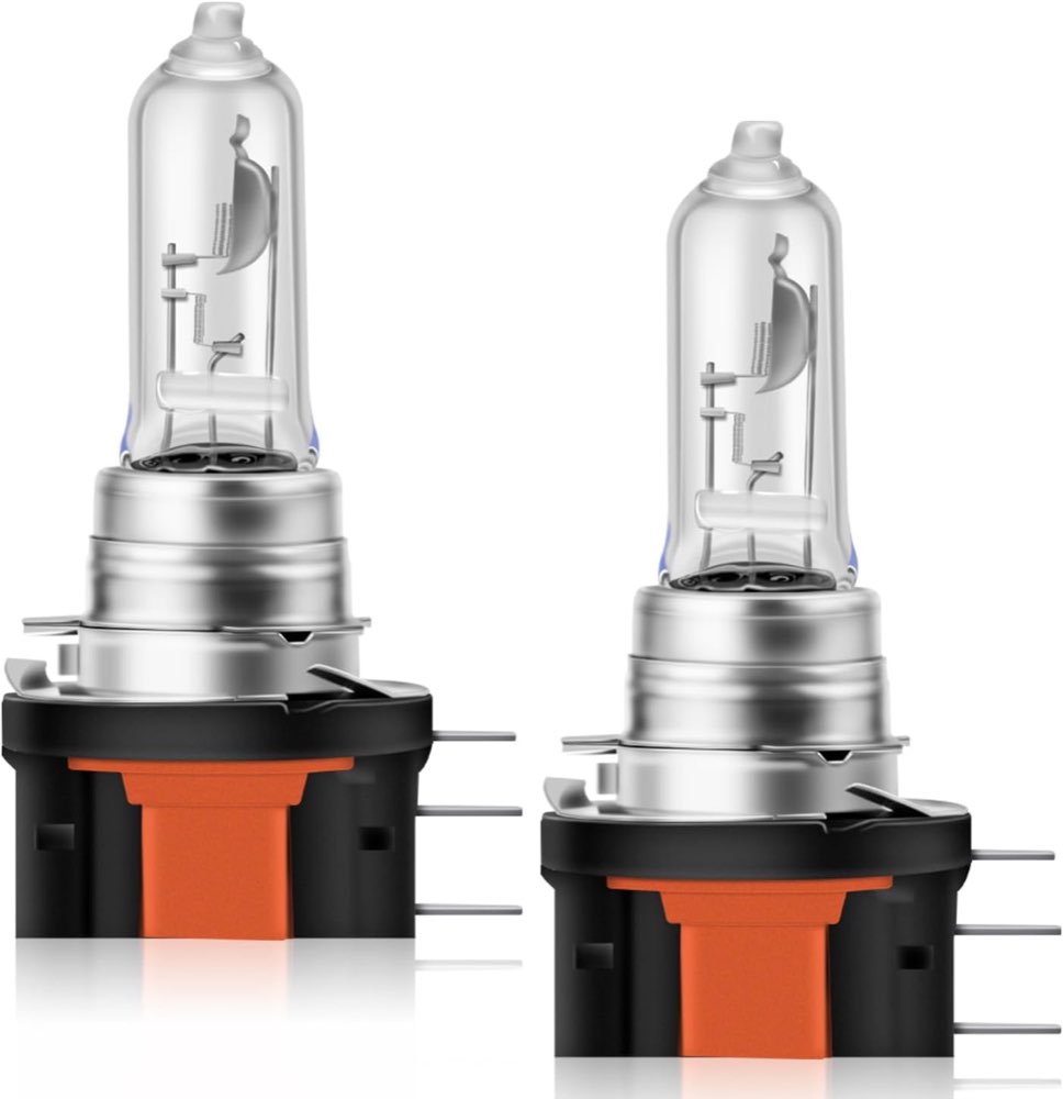 H15 Halogen Scheinwerferlampen 12V 15/55W 3000K Gelb Helles Licht Halogenlampen für Auto,2 Lampen