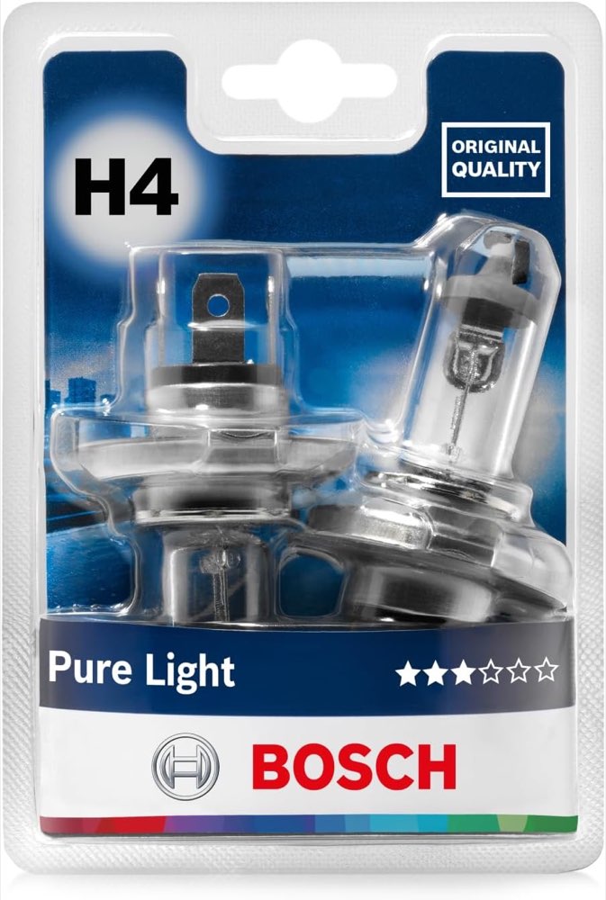 Bosch Pure Light H4 (2er)