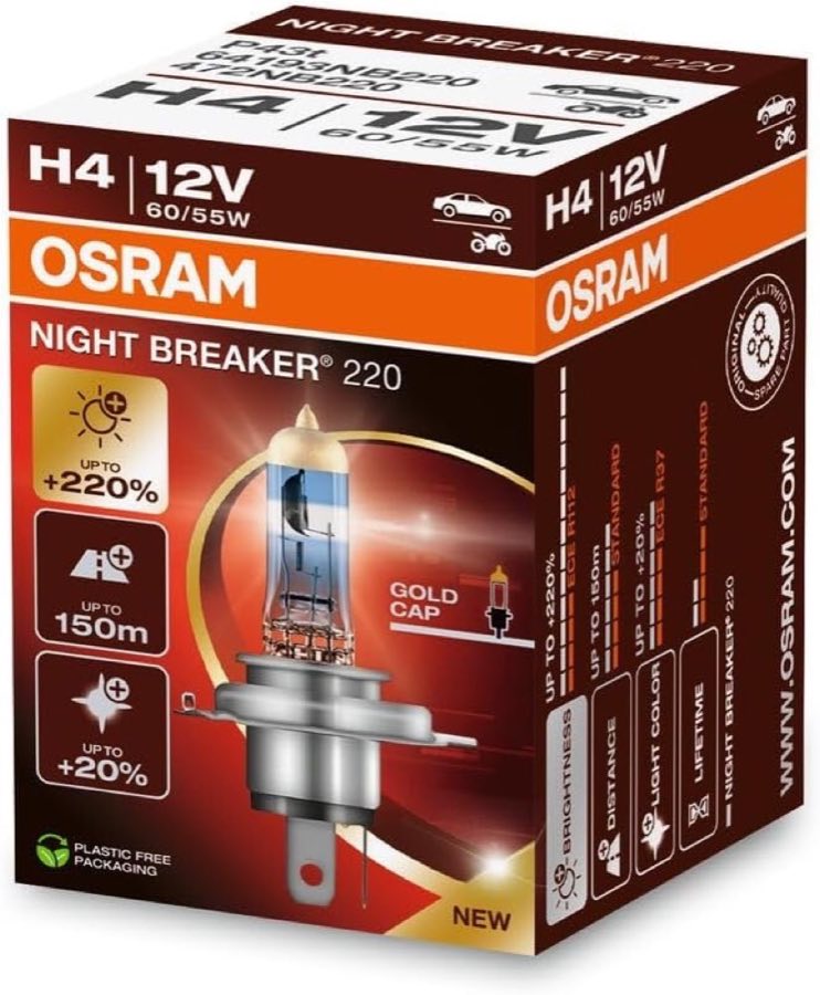 Osram Night Breaker 220 H4 (1er)