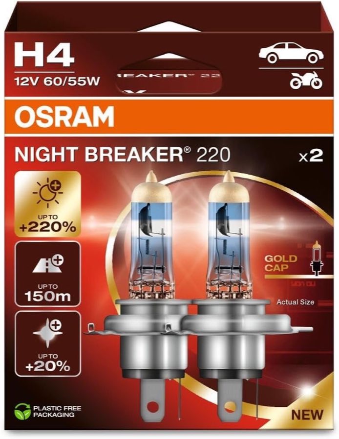 Osram Osram Night Breaker 220 H4 (2er)