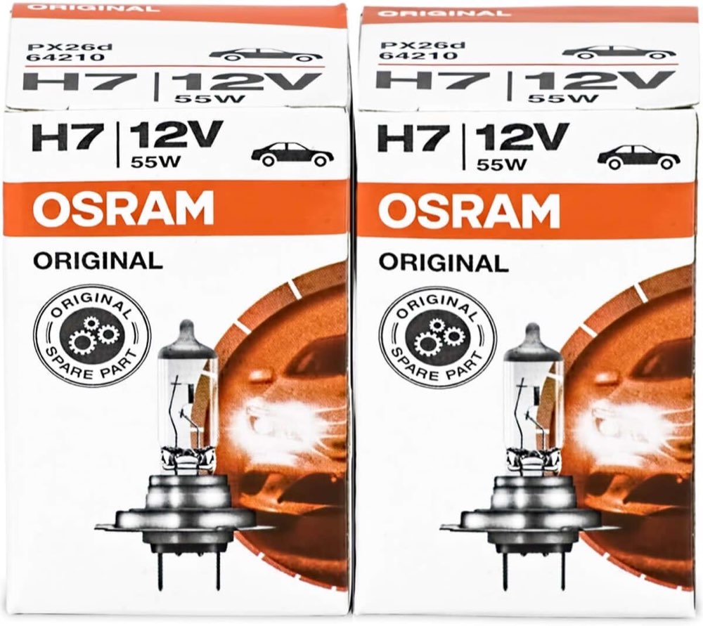 Osram Original Line H7 64210, 2er-Pack – Testsieger H7-Birne