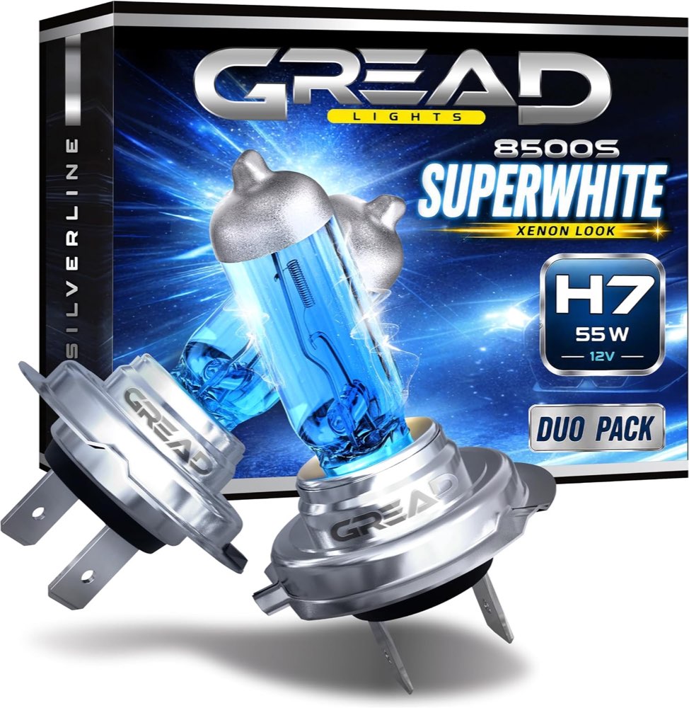 Gread H7 Super White 8500 K, 2er-Pack