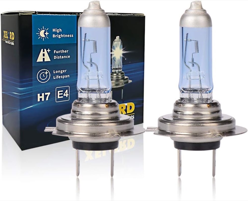 XELORD H7 Halogen, 2 Stück