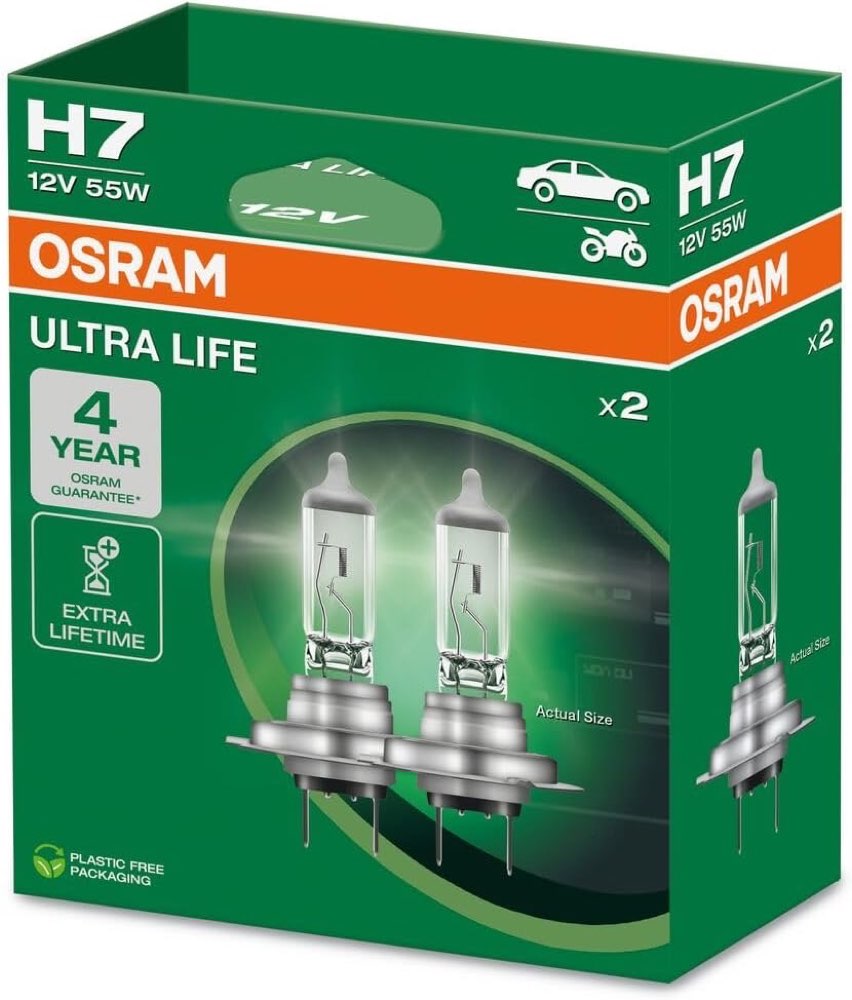 Osram Ultra Life H7, 2er-Pack