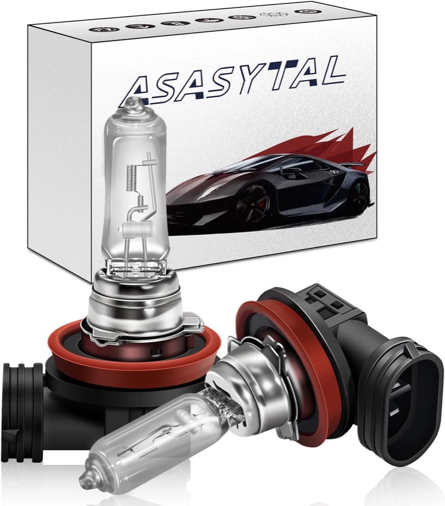 H9 12V 65W Glühbirne Halogen Scheinwerfer, Fern/Abblendlicht 3000 K Gelbe Lichter, Nebelscheinwerfer, Automatisches Tagfahrlicht für Original-Halogenlampen-Ersatz, 2 Stücke