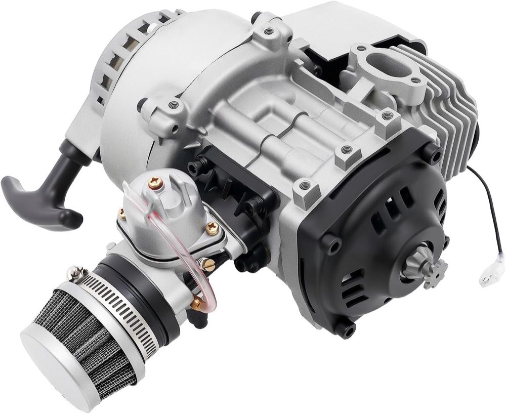 HUOMMGSLYX 49-ccm-2-Takt-Pocketmotor, 3 PS