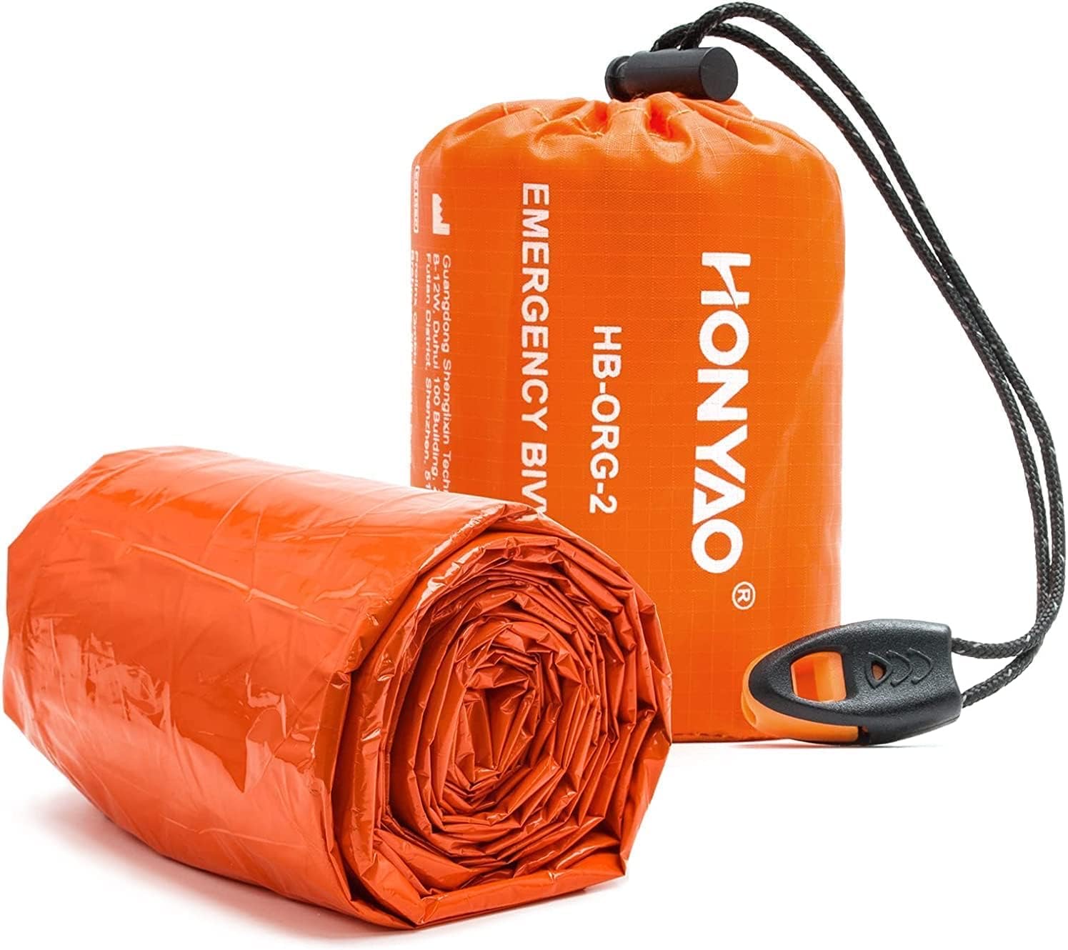 HONYAO Notfalldecke Schlafsack Orange