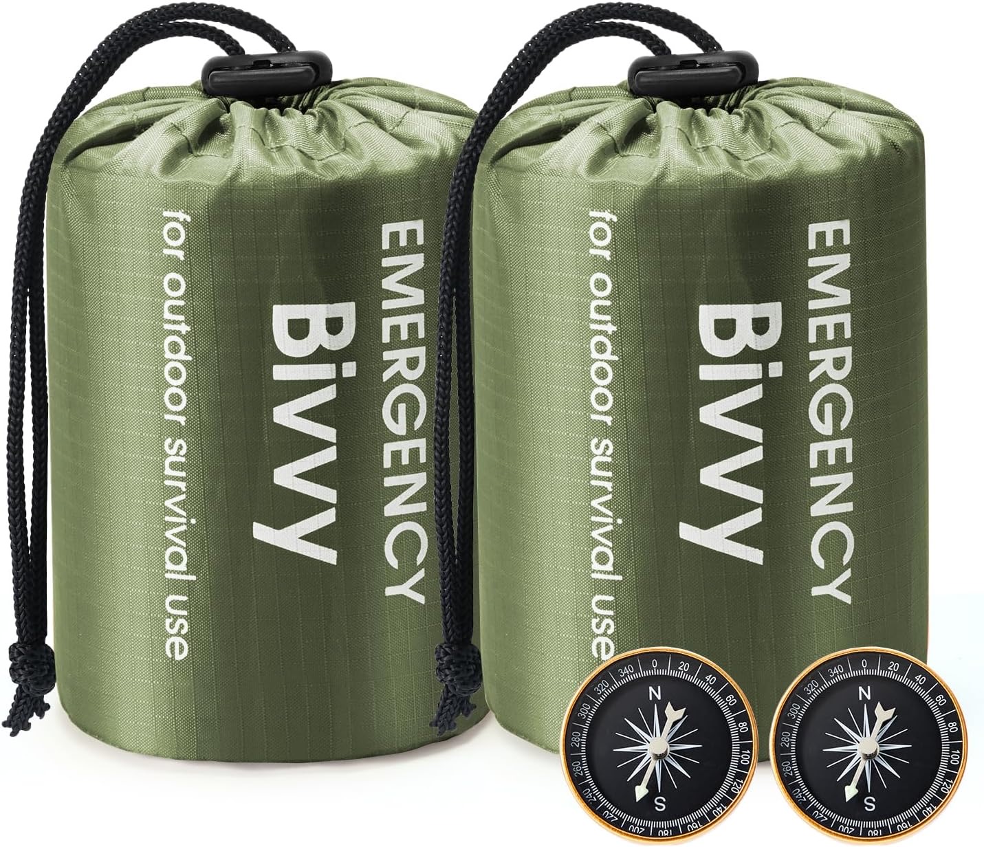 Esky Notfall Biwaksack 2er mit Kompass