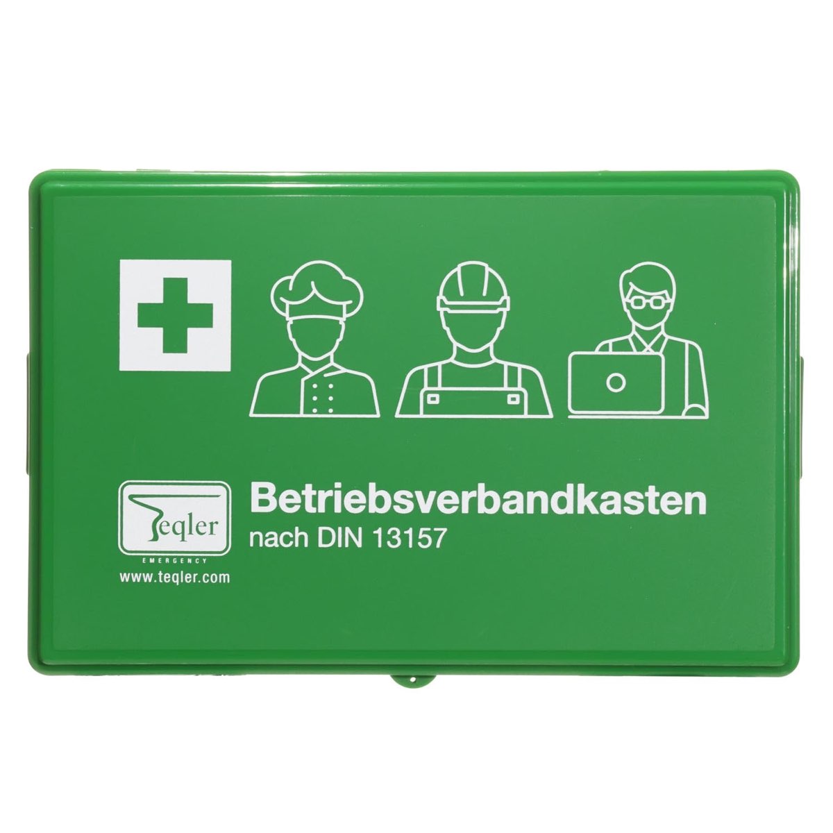Betriebs-Verbandkasten nach DIN 13157 grün