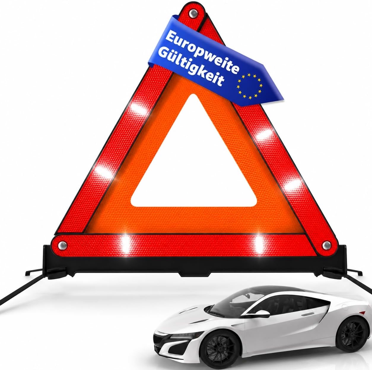 POWR CAR Warndreieck ECE R27 StVO