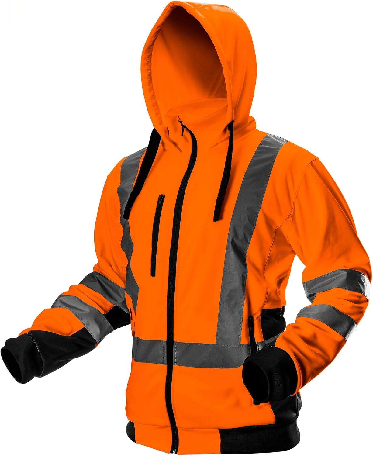 NEO TOOLS wattierte Warnjacke
